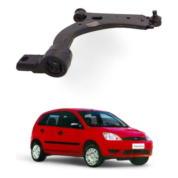 Bandeja Suspensão  Lado Esquerdo Ford Fiesta 1.0 2004