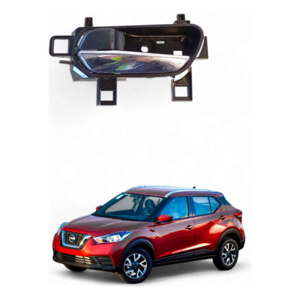 Maçaneta Interna Traseira Esquerda Nissan Kicks 1.6 2020