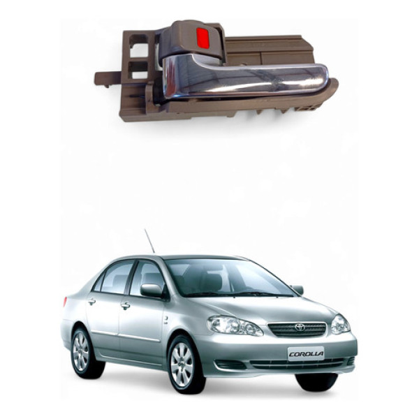 Maçaneta Interna Esquerdo Toyota Corolla 2002/2007 1.8