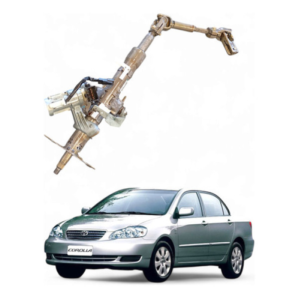 Coluna Direção Toyota Corolla 1.8 2003/2008 16v Gasolina