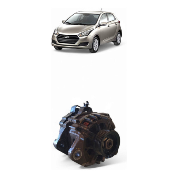 Alternador Hyundai Hb20 1.0 13.5v 90a 2013/19 2 Plugs