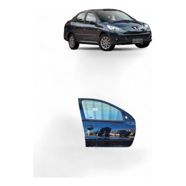 Porta Dianteira Direita Peugeot 207 2011/2012
