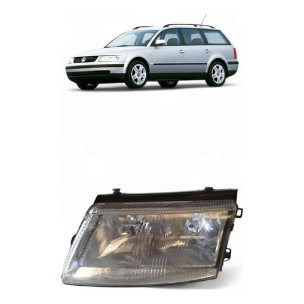 Farol Dianteiro Esquerdo Vw Passat 1998/99