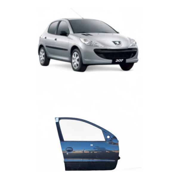 Porta Dianteira Direita Peugeot 207 2011/2012