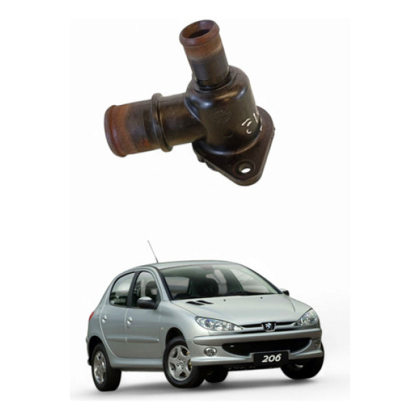 Carcaça Válvula Termostática 206 1.6 16v 07/08 9627629080