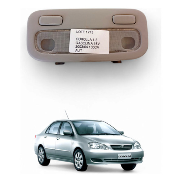 Luz Teto Central Toyota Corolla 1.8 2003/2004
