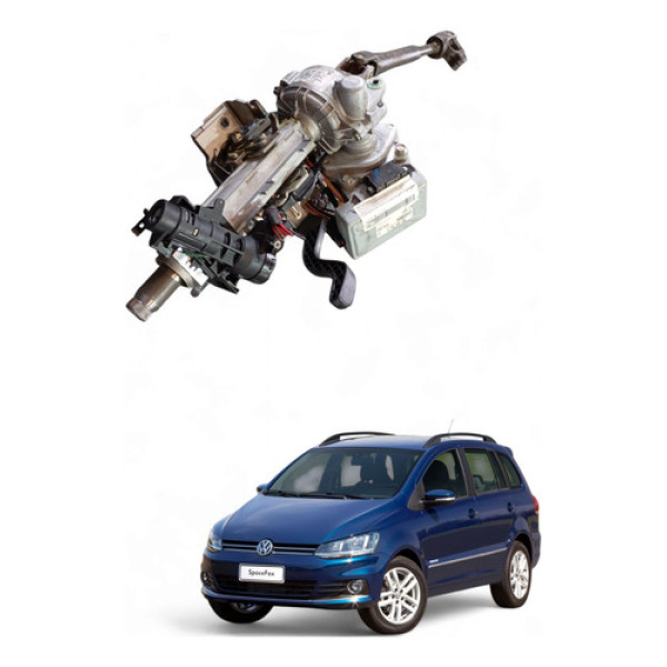 Coluna Direção Elétrica Vw Spacefox 2015 1.6 5z1423510