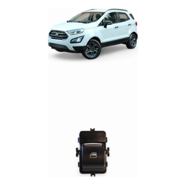 Botão Vidro Elétrico Traseiro L/d Ford Ecosport 2018/21