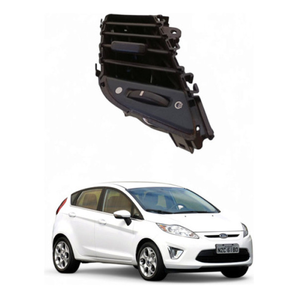 Difusor Ar Esquerdo Central Ford New Fiesta 2013/2017